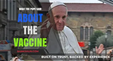 Pope's Endorsement of COVID-19 Vaccine: A Moral Imperative