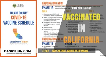 California's Vaccination Rollout: Which Tier is Next in Line?