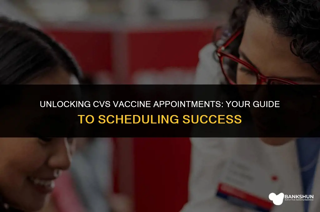 what time are cvs vaccine appointments released