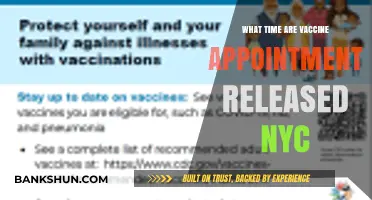 NYC Vaccine Appointment Releases: Timings and Updates