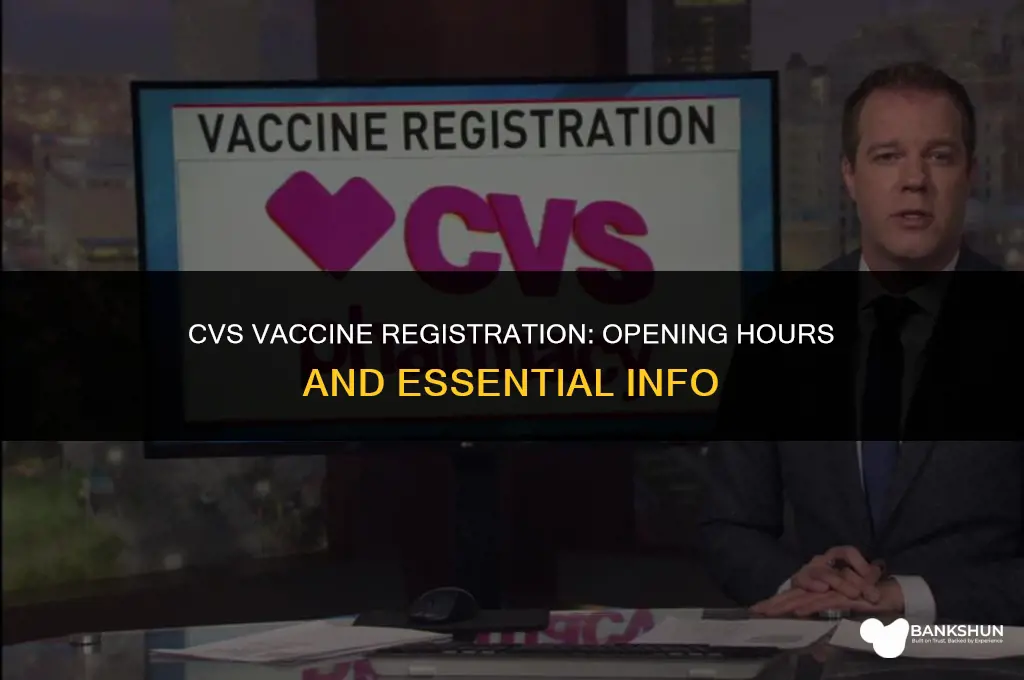 what time does cvs open vaccine registration