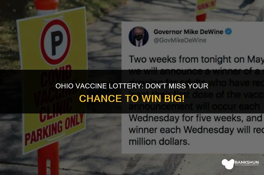 what time is the ohio vaccine lottery
