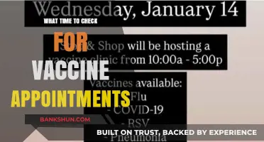 Best Time to Check for Vaccine Appointments: A Comprehensive Guide