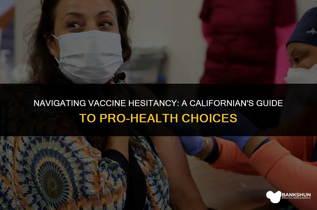 what to do about vaccines california anti
