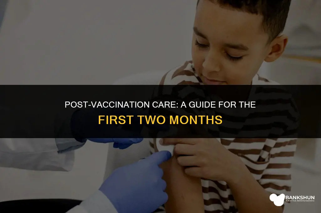 what to do after 2 month vaccinations