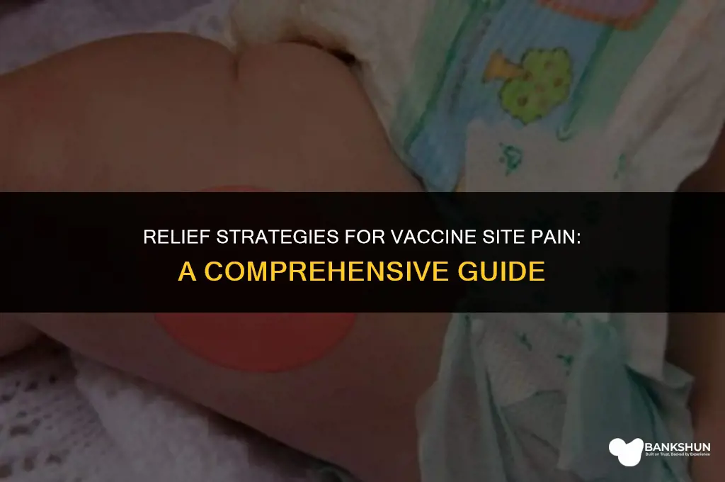 what to do for vaccine site pain