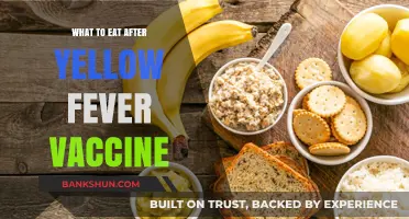 Nourishing Recovery: Optimal Foods Post-Yellow Fever Vaccination