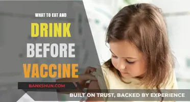 Nourishing Your Body: Pre-Vaccine Meal and Beverage Tips