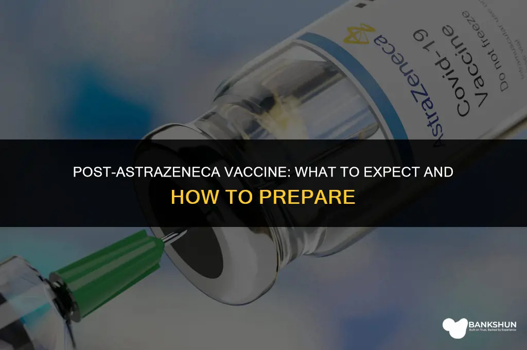 what to expect after having astrazeneca vaccine