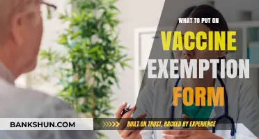 Navigating Vaccine Exemptions: A Guide to Completing the Form
