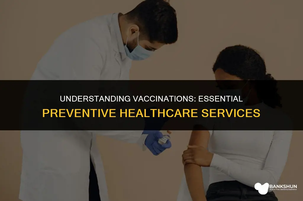 what type of service is a vaccination