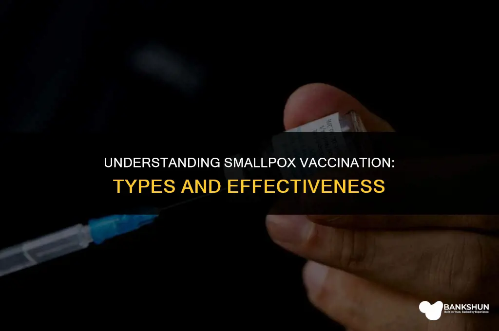 what type of vaccination is the smallpox