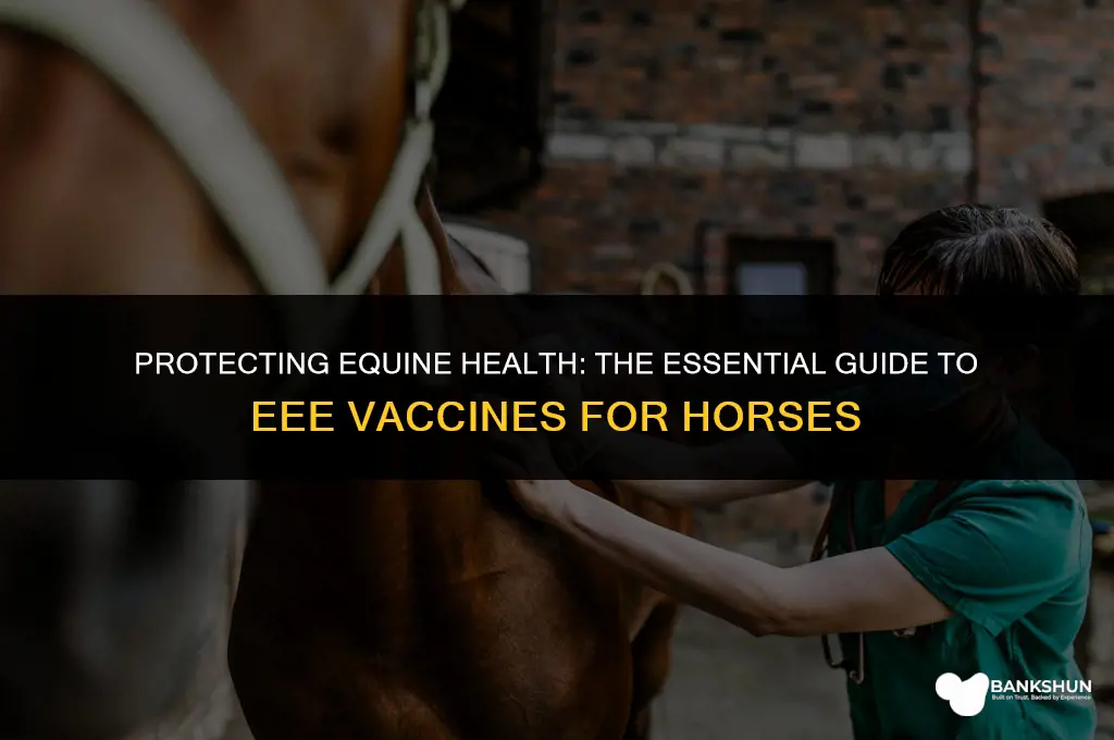 what type of vaccine eee for horses