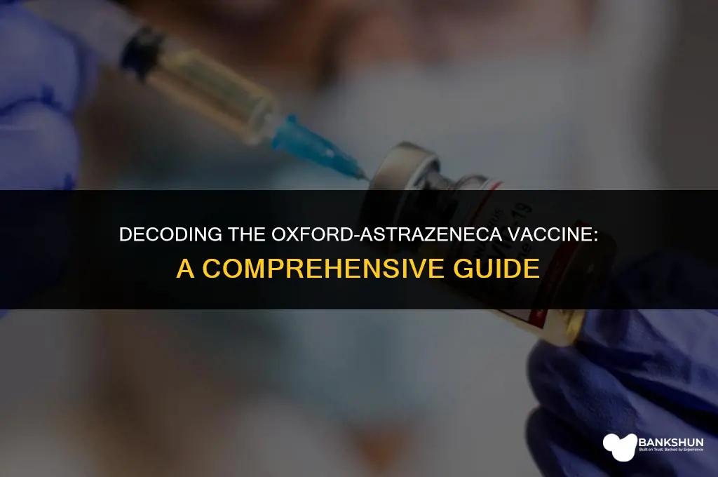 what type of vaccine is oxford astrazeneca