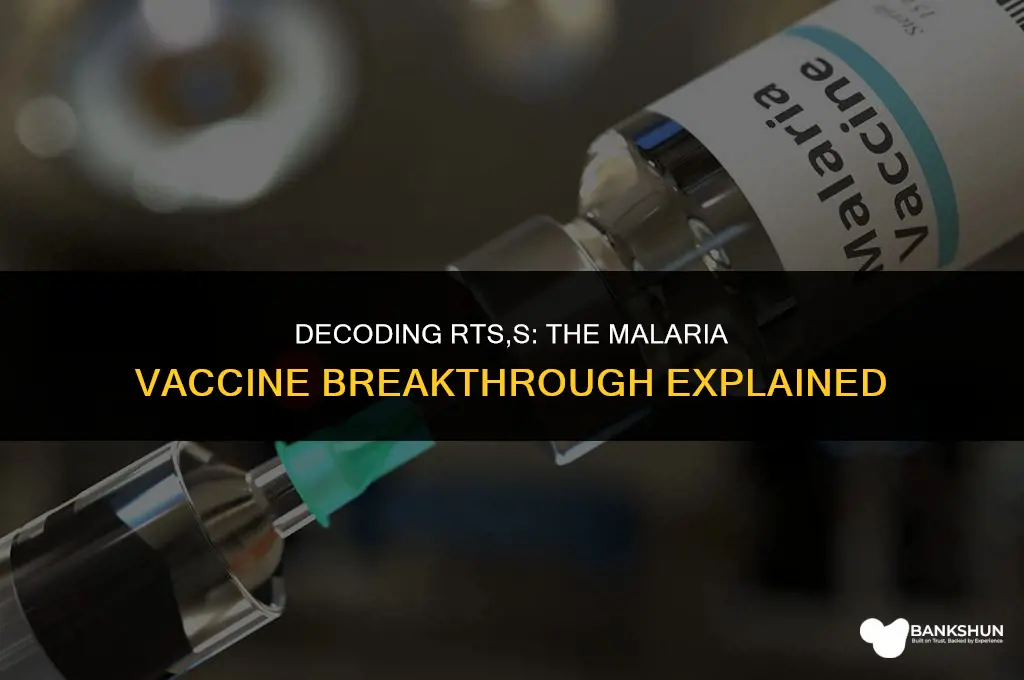 what type of vaccine is rts s