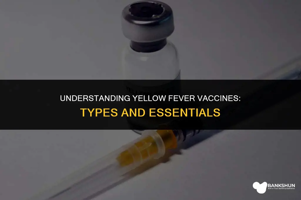 what type of vaccine is yellow fever