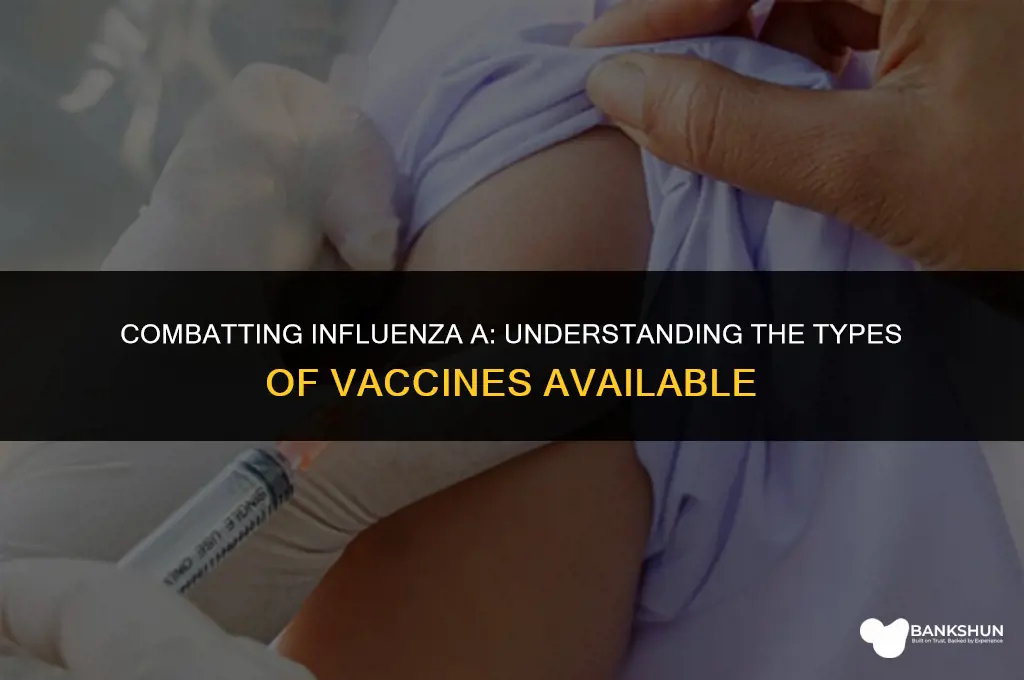 what type of vaccines is influenza a