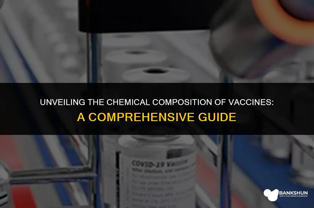 what types of chemicals are in vaccines