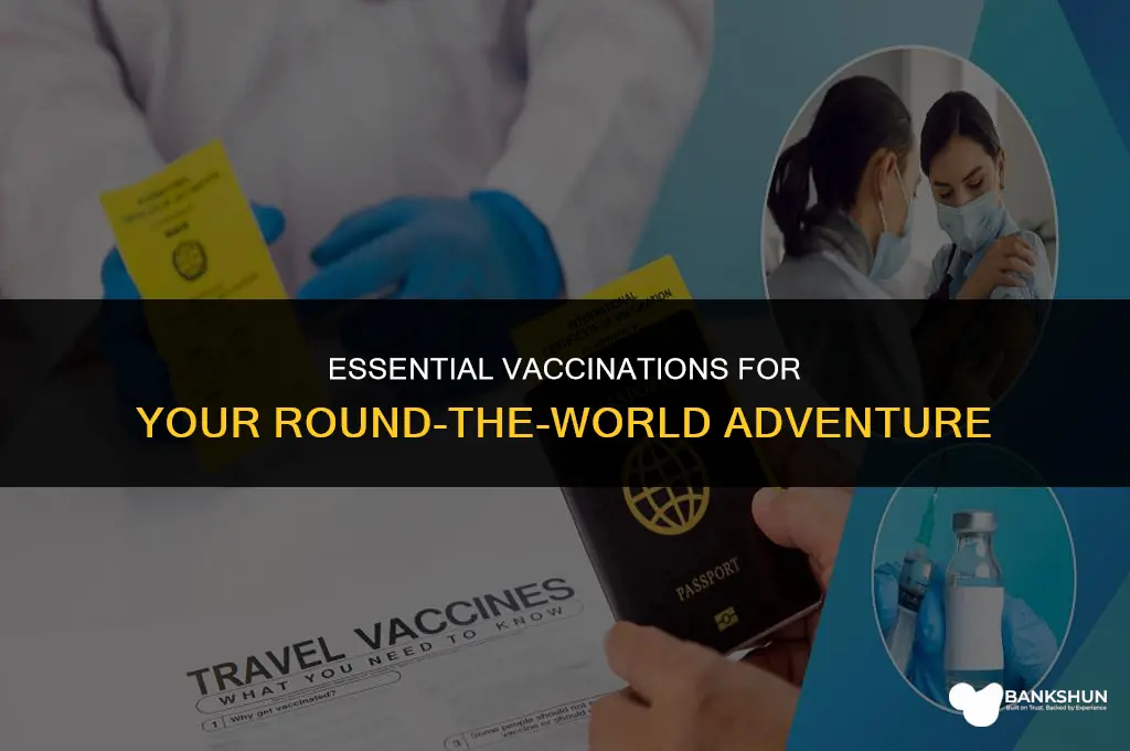 what vaccinations before round the world trip