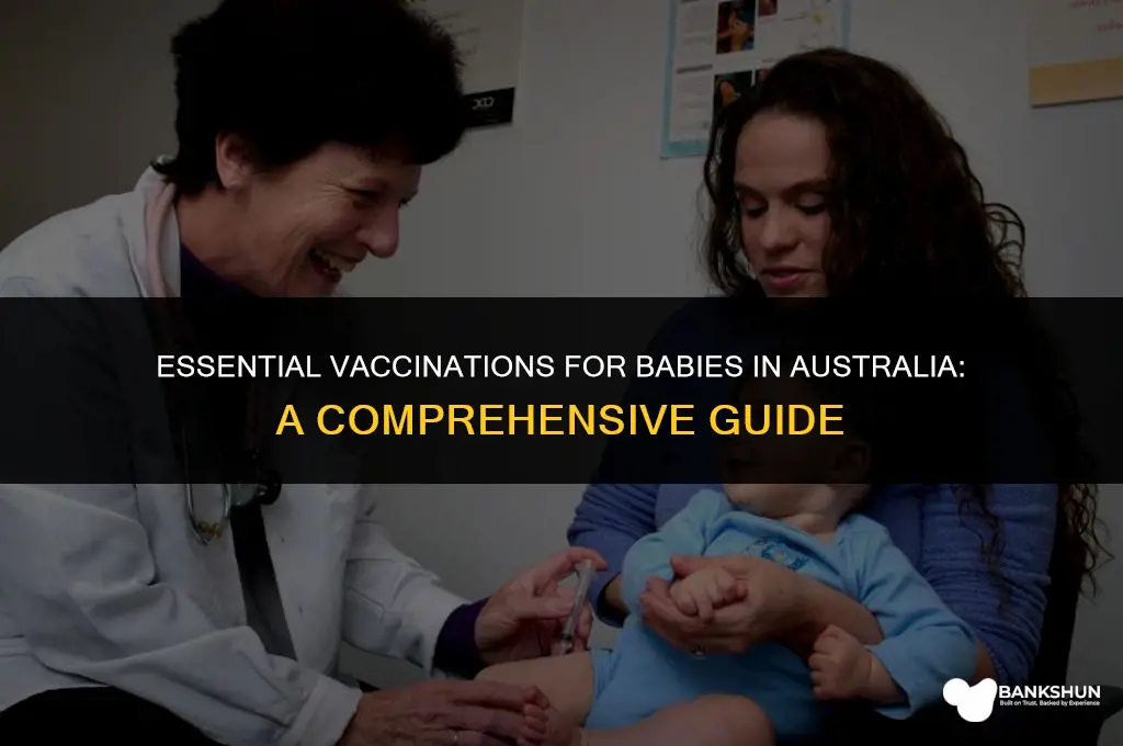 what vaccinations do babies have in australia
