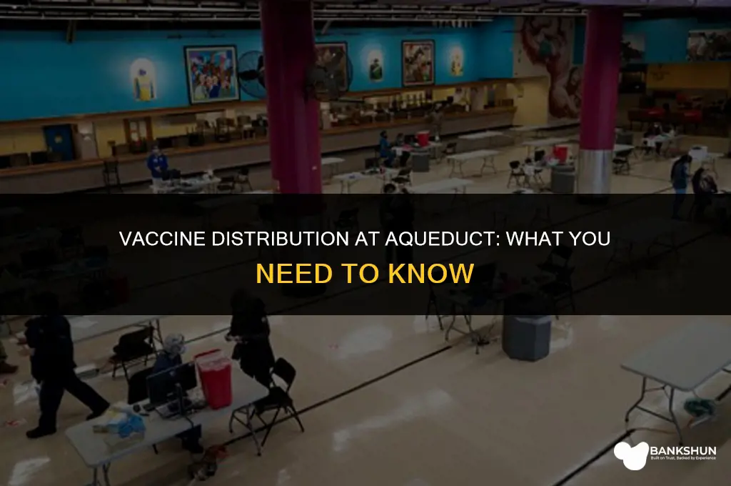 what vaccine are they giving at aqueduct