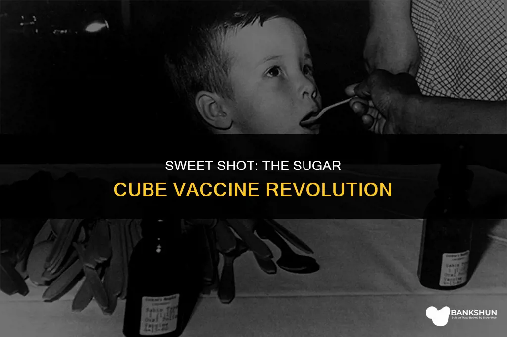 what vaccine came in a sugar cube