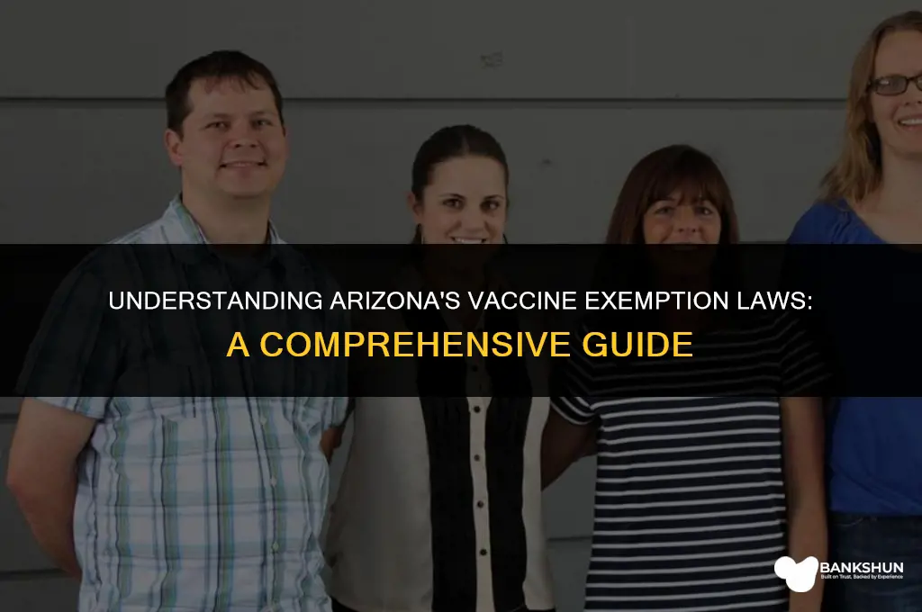 what vaccine exemption are law in arizona