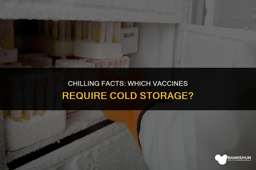 what vaccine has to be kept cold