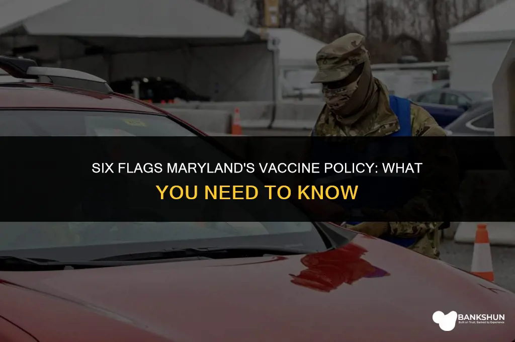 what vaccine is at six flags maryland