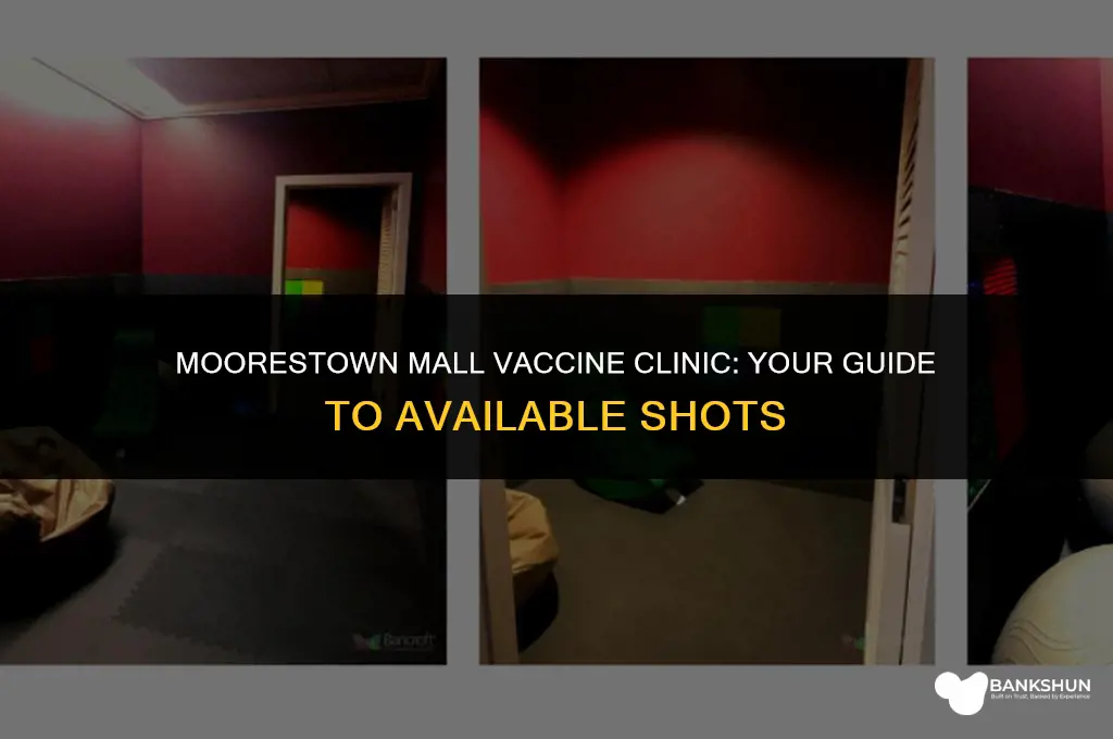 what vaccine is at the moorestown mall
