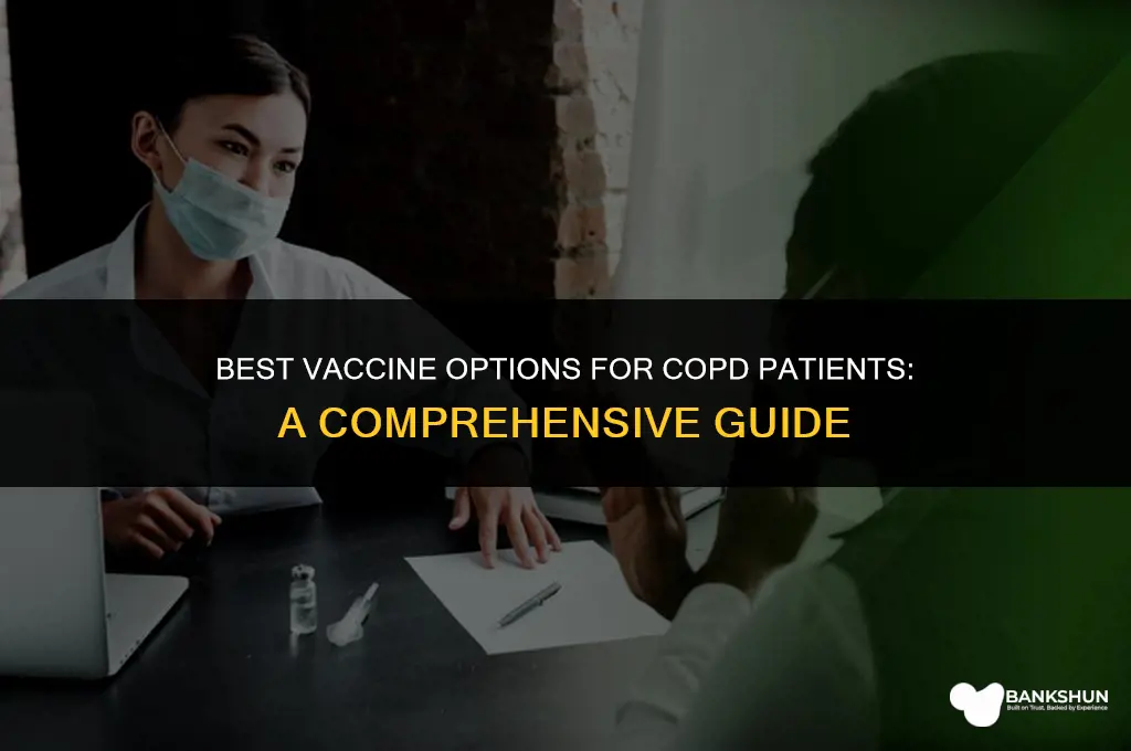 what vaccine is good for copd patient