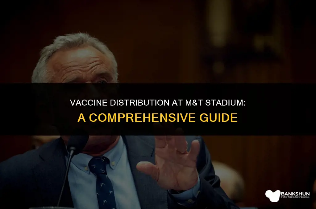 what vaccine is m&t stadium giving