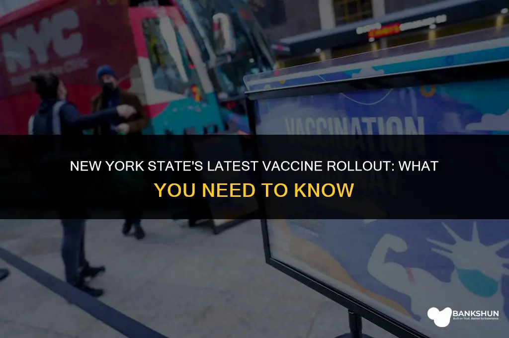 what vaccine is new york state giving