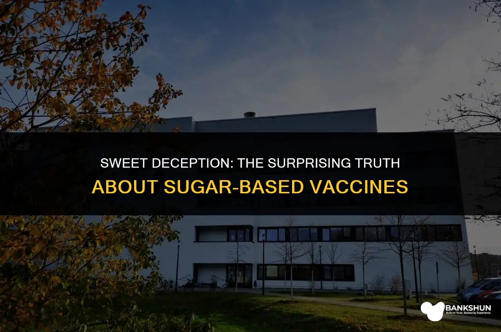 what vaccine was a lump of sugar