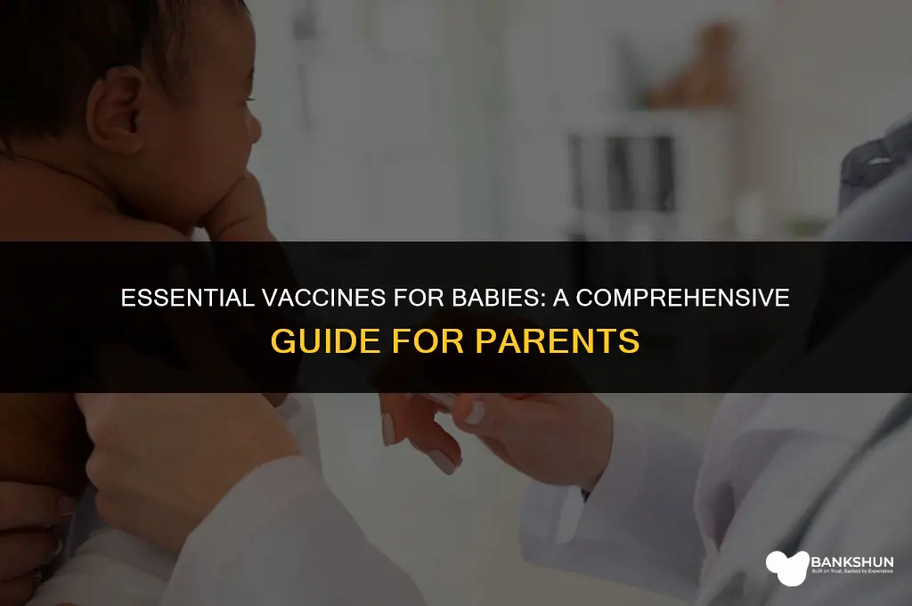 what vaccines are a must for babies