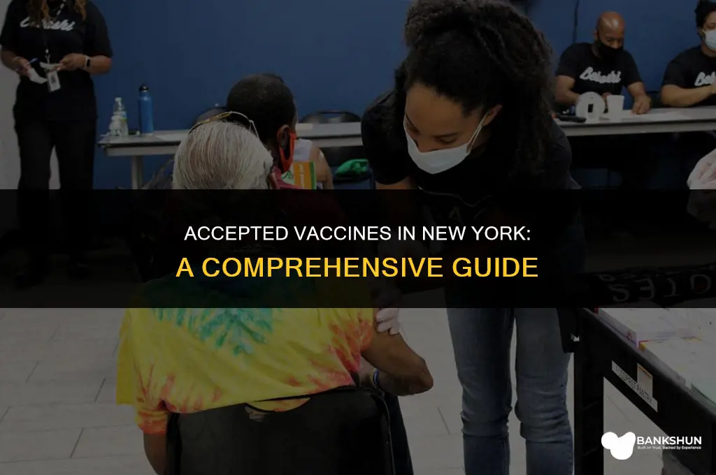 what vaccines are accepted in new york