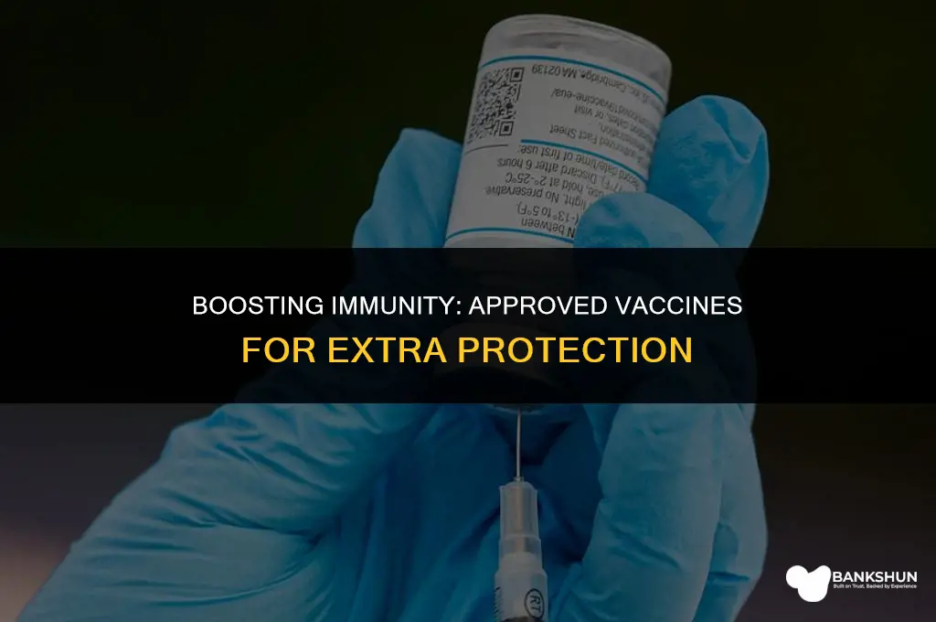 what vaccines are approved for booster shots