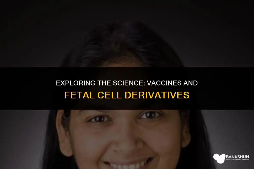 what vaccines are derived from fetal cells