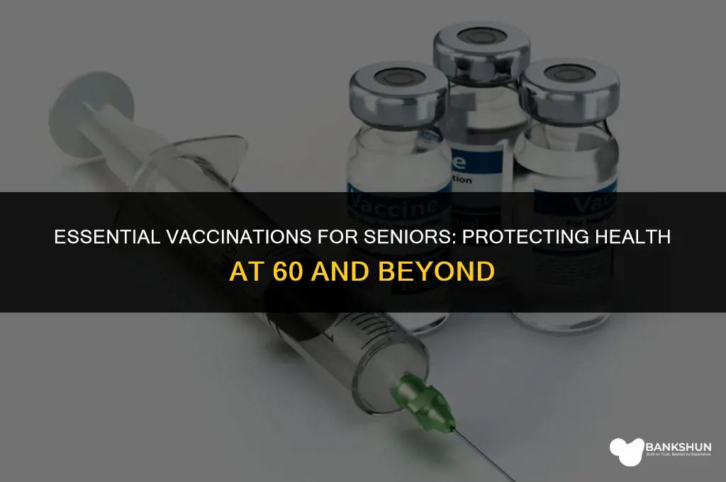 what vaccines are due at age 60
