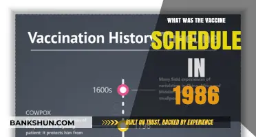Vaccine Schedule in 1986: A Comprehensive Guide for Parents