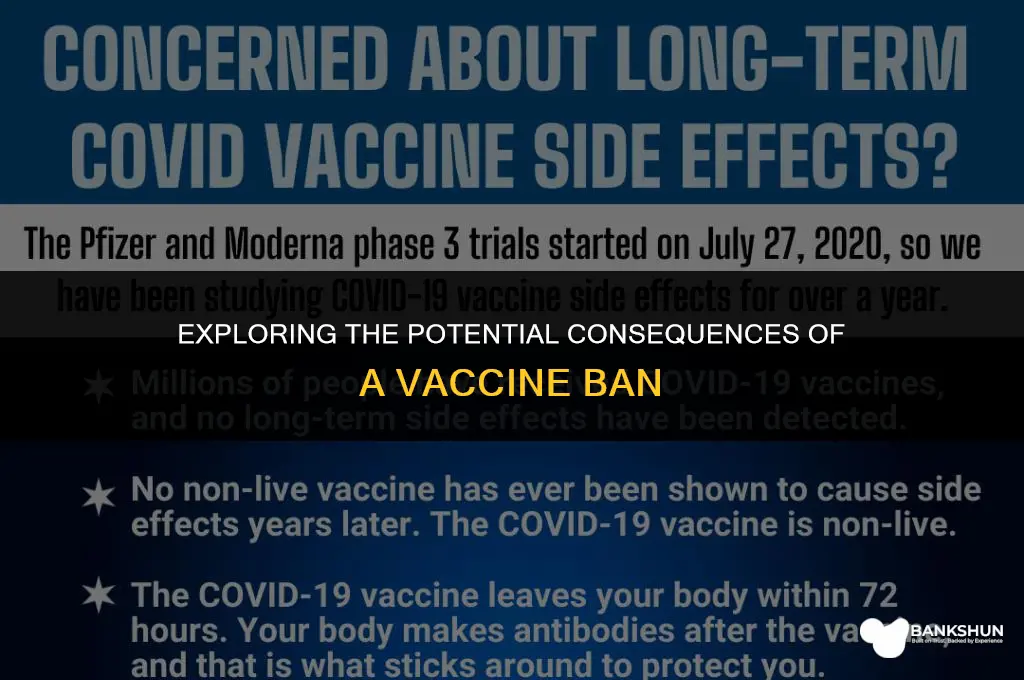 what would happen if vaccines were banned
