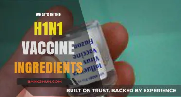 Unveiling the Components: What's Inside the H1N1 Vaccine?