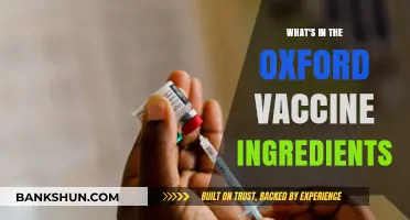 Decoding the Blueprint: Inside the Oxford Vaccine's Ingredients List
