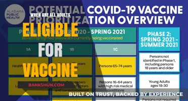 Universal Vaccine Eligibility: A Timeline for Adult Immunization