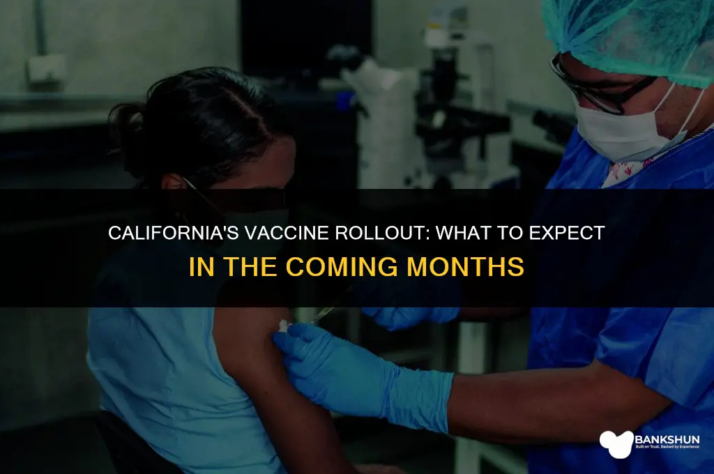 when are more vaccines coming to california