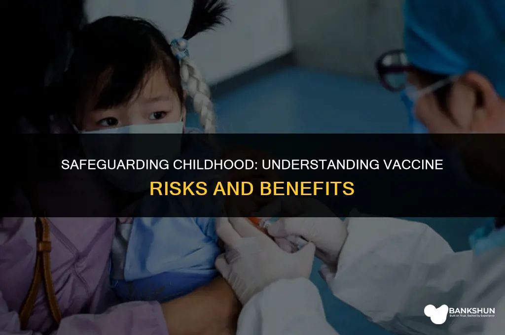when are vaccines less risky for children