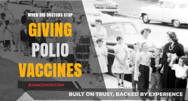The Surprising History: When Polio Vaccines Were No Longer Administered