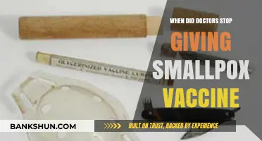 The End of an Era: Smallpox Vaccine's Journey from Routine to Relic