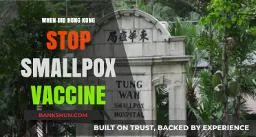 Hong Kong's Smallpox Vaccine Cessation: A Historical Overview