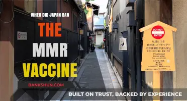 Japan's MMR Vaccine Ban: A Timeline of Events